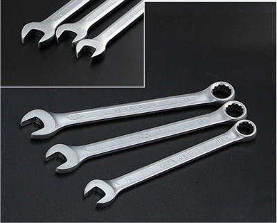 KOMBINUOTAS VERŽTAKLIS CrV 10MM SATINAS